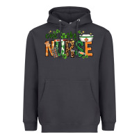 Smoke One lucky Nurse with elements St. Patricks Day Heavyweight Hoodie - HowdyJamesFarm