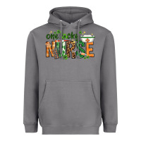 Storm One lucky Nurse with elements St. Patricks Day Heavyweight Hoodie - HowdyJamesFarm