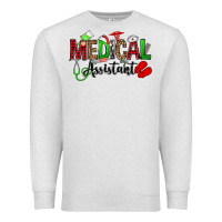 Oatmeal Heather medical assistant christmas Premium Sweatshirt - OliviaCreatesArt