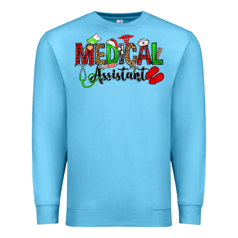 Medical Assistant Christmas Premium Sweatshirt by OliviaCreatesArt | Teevron