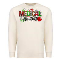 Sandshell medical assistant christmas Premium Sweatshirt - OliviaCreatesArt