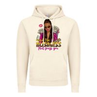 Vintage Artic mind the business that pays you afro woman Vintage Hoodie - NancyCooperArtShop