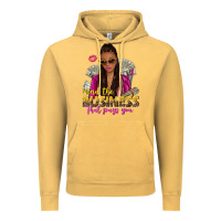 Vintage Mustard mind the business that pays you afro woman Vintage Hoodie - NancyCooperArtShop