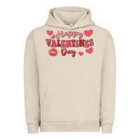 Pigment French Oak happy valentine's day Urban Hoodie - LillyAllenDesigns