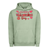 Pigment Oil Green happy valentine's day Urban Hoodie - LillyAllenDesigns