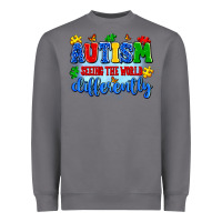 Storm autism seeing the world differently Heavyweight Sweatshirt - Artiststas