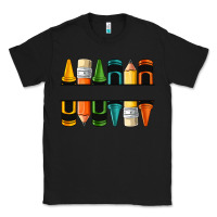 Black custom crayons with pencil Classic Tee - NancyCooperArtShop