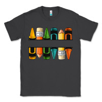 Smoke custom crayons with pencil Classic Tee - NancyCooperArtShop