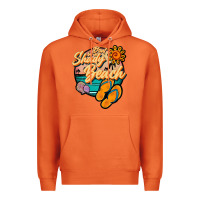 Carrot dont be a shady beach Premium Hoodie - JahusDesignShop