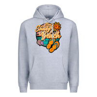Heather Grey dont be a shady beach Premium Hoodie - JahusDesignShop