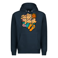 Navy dont be a shady beach Premium Hoodie - JahusDesignShop