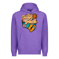 Purple dont be a shady beach Premium Hoodie - JahusDesignShop