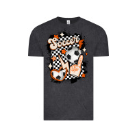Vintage Black vintage soccer Vintage Tee - MaliasSmallBusiness