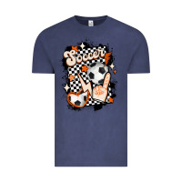 Vintage Denim vintage soccer Vintage Tee - MaliasSmallBusiness
