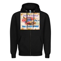 Black read book Zipper Hoodie - TumblerDesignByShophia