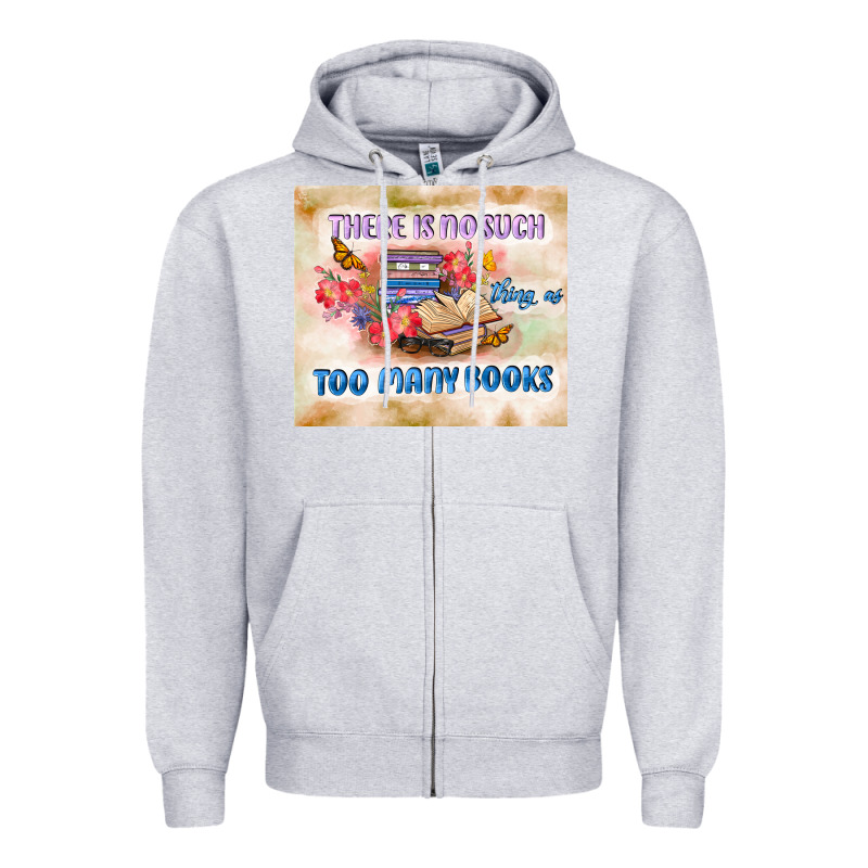 Read Book Zipper Hoodie by TumblerDesignByShophia | Teevron