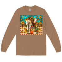 Toasted Coconut Western Fall Heifer Long Sleeve Tee - LillyAllenDesigns