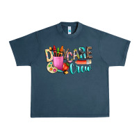Midnight Navy daycare crew Urban Heavy Tee - NancyCooperArtShop
