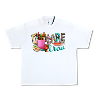 White daycare crew Urban Heavy Tee - NancyCooperArtShop