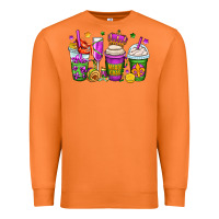 Carrot mardi gras coffee cups Premium Sweatshirt - OliviaCreatesArt