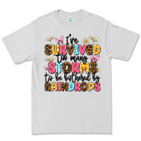 Dove Grey i've survived too many storms Premium Tee - JahusDesignShop