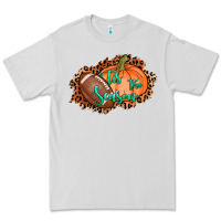 Dove Grey tis the season football pumpkin Premium Tee - AdoDesignShop