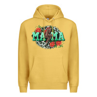 Antique Gold Mama rock lightning bolt Mother's Day Premium Hoodie - CowGirlArtShop