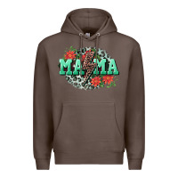 Coffee Mama rock lightning bolt Mother's Day Premium Hoodie - CowGirlArtShop
