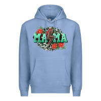 Colony Blue Mama rock lightning bolt Mother's Day Premium Hoodie - CowGirlArtShop