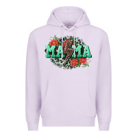 Lilac Mama rock lightning bolt Mother's Day Premium Hoodie - CowGirlArtShop