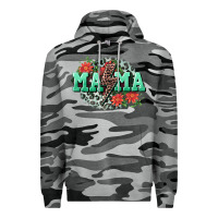 Slate Camo Mama rock lightning bolt Mother's Day Premium Hoodie - CowGirlArtShop