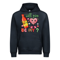 Navy will you be my Urban Hoodie - LillyAllenDesigns