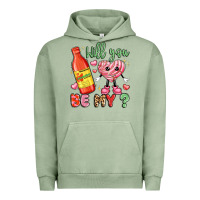 Pigment Oil Green will you be my Urban Hoodie - LillyAllenDesigns