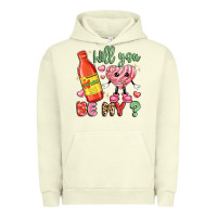 Pigment Pistachio will you be my Urban Hoodie - LillyAllenDesigns