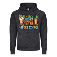 Moody Before Coffee Vintage Hoodie | Teevron
