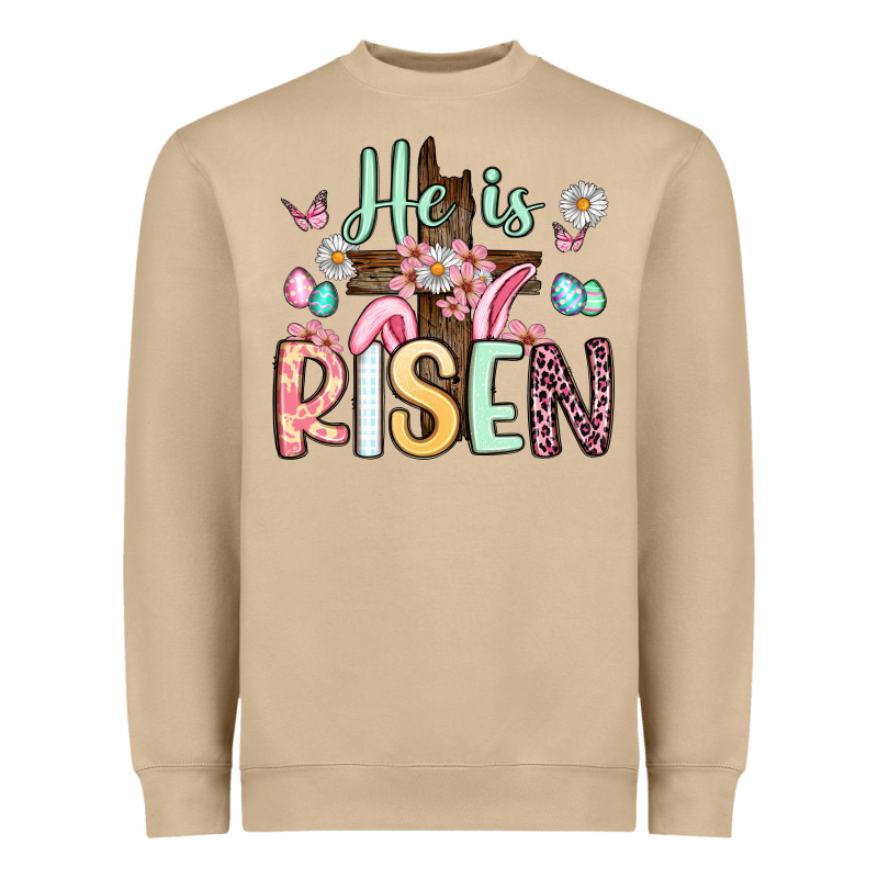 He Is Risen Heavyweight Sweatshirt by Artiststas | Teevron