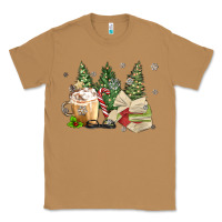 Toasted Coconut christmas coffee and book Classic Tee - MaliasSmallBusiness