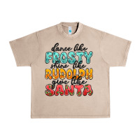 French Oak dance like frosty shine like rudolph give like san Urban Heavy Tee - MaliasSmallBusiness