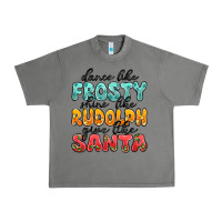 Tornado dance like frosty shine like rudolph give like san Urban Heavy Tee - MaliasSmallBusiness