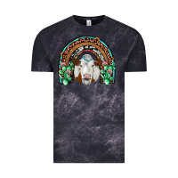 Cloud Black simmental  rainbow Vintage Tee - JahusDesignShop