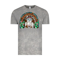 Cloud Rock simmental  rainbow Vintage Tee - JahusDesignShop