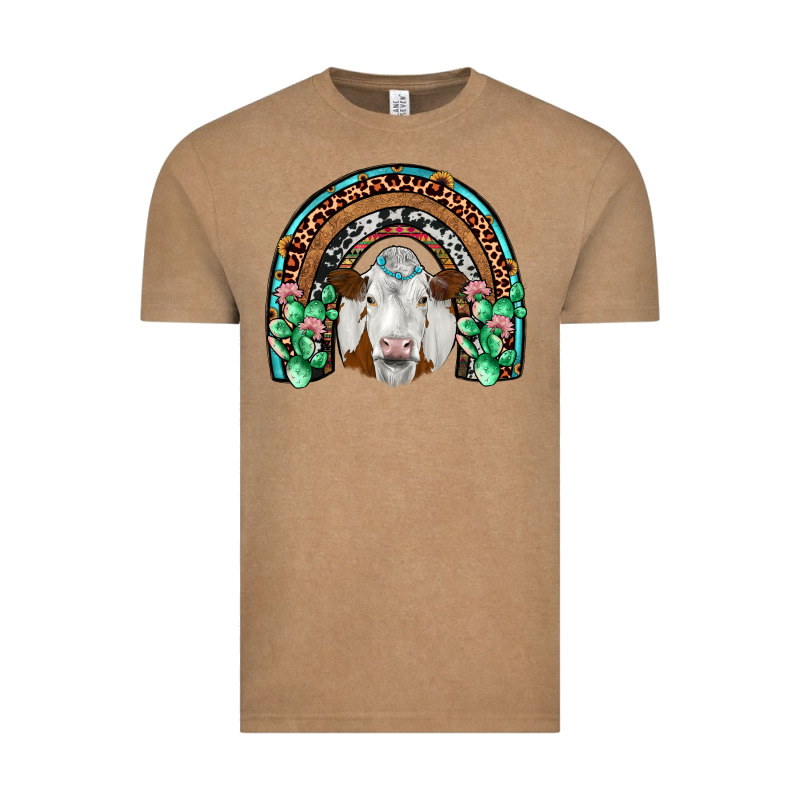 Simmental  Rainbow Vintage Tee by JahusDesignShop | Teevron
