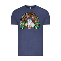 Vintage Denim simmental  rainbow Vintage Tee - JahusDesignShop