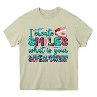 Mossy i create smile what is your superpower Heavy Core Tee - AdoDesignShop