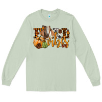 Matcha Fall Vibes Boer Goat Long Sleeve Tee - LillyAllenDesigns