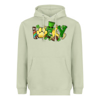 Matcha lucky pet  St. Patrick's Heavyweight Hoodie - HowdyJamesFarm