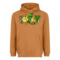 Meerkat lucky pet  St. Patrick's Heavyweight Hoodie - HowdyJamesFarm