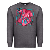 Charcoal Heather nurse life olivia Premium Sweatshirt - OliviaCreatesArt