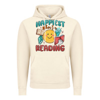 Vintage Artic happiest when i'm reading Vintage Hoodie - MaliasSmallBusiness