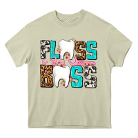 Mossy floss boss Heavy Core Tee - AdoDesignShop
